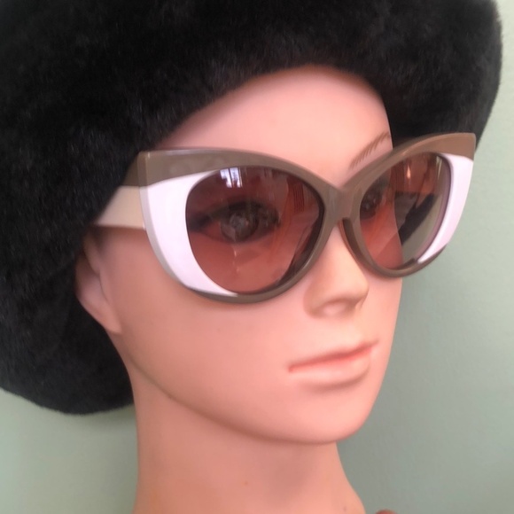 Jonathan Saunders "Etienne" Cat Eye Sunglasses